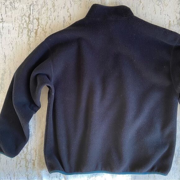 Columbia Y2K 90s quarter zip black fleece - Picture 4 of 5